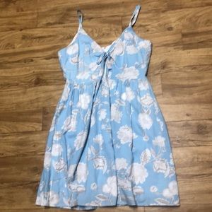 Francesca’s Dina Be Tie Front Summer Dress